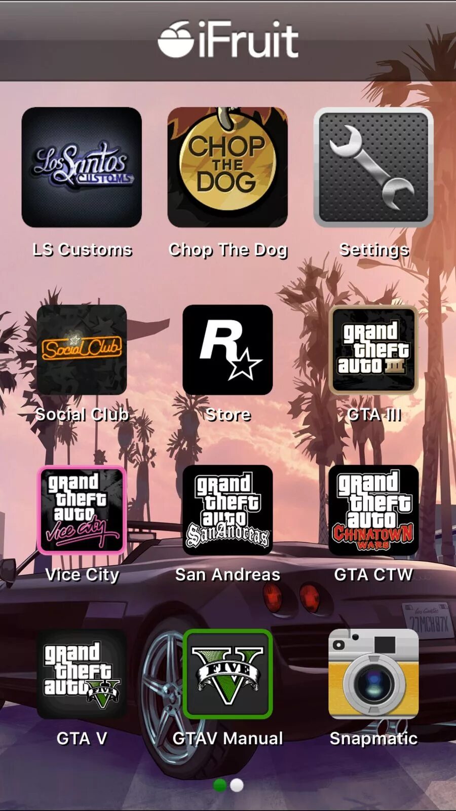 Grand Theft auto: IFRUIT. Популярные мобильные игры. Приложение IFRUIT. GTA на андроид. Какую игру установить на телефон