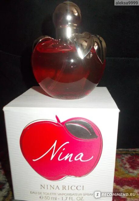 Nina Ricci Nina (Красное яблоко) - "Прекрасный и женственный! + ФОТО моего яблоч