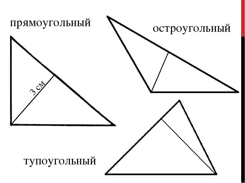 Начертить прямоугольный остроугольный тупоугольный треугольники. Остроугольный прямоугольный и тупоугольный треугольники. Прямоугольный треугольник тупоугольный и остроугольный треугольник. Начертить прямоугольный треугольник. Остроугольный прямоугольник и тупоугольный треугольники.