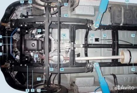 Газовая снизу
