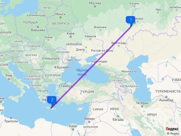 Сколько лететь до греции