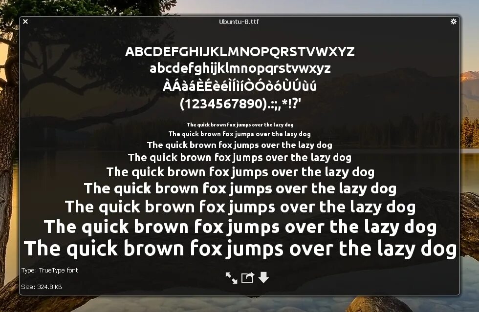 Fox jumps over the lazy dog