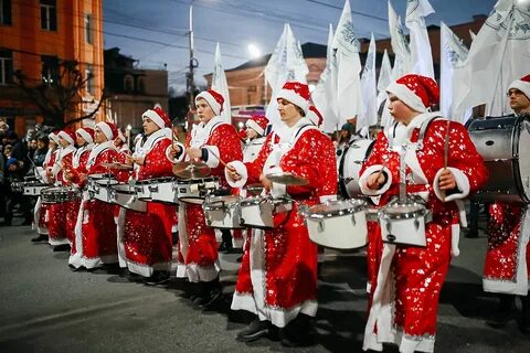 Деды морозы на рязанском