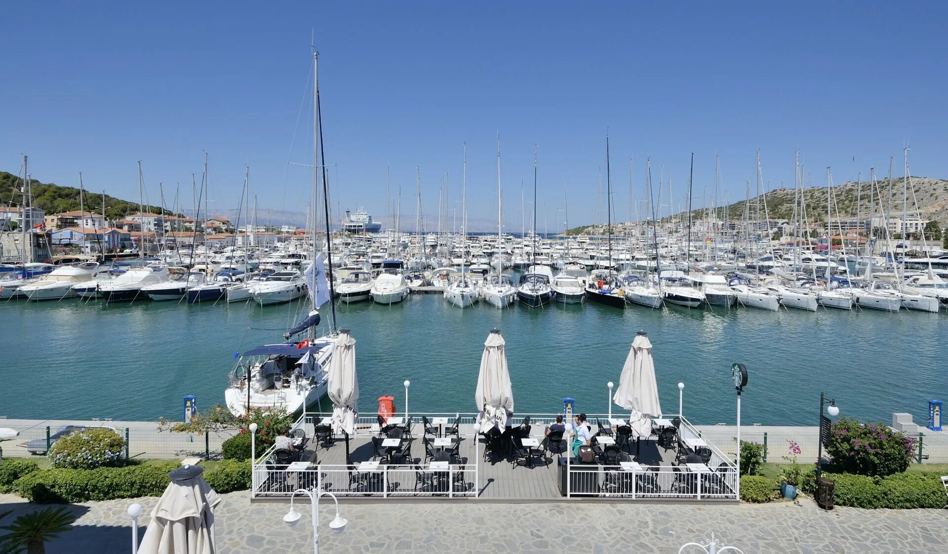 Cesme Marina. Cesme Турция. Лаврион Греция.