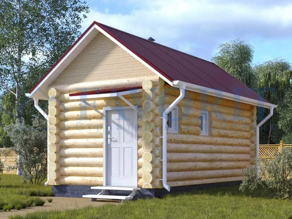 Срубы бань без посредников