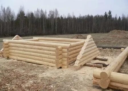 Правильный сруб бани