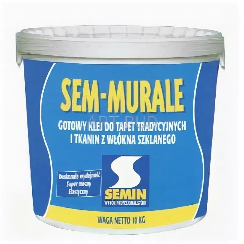 Semin sem murale. Semin murale 10 кг. Клей sem-murale для обоев. Semin клей для стеклохолста. Клей Семин сем мурале.