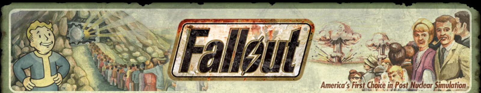 Fallout p. Fallout баннеры. шапка для ютуба fallout. фоллаут шапка. фоллаут баннер для канала.