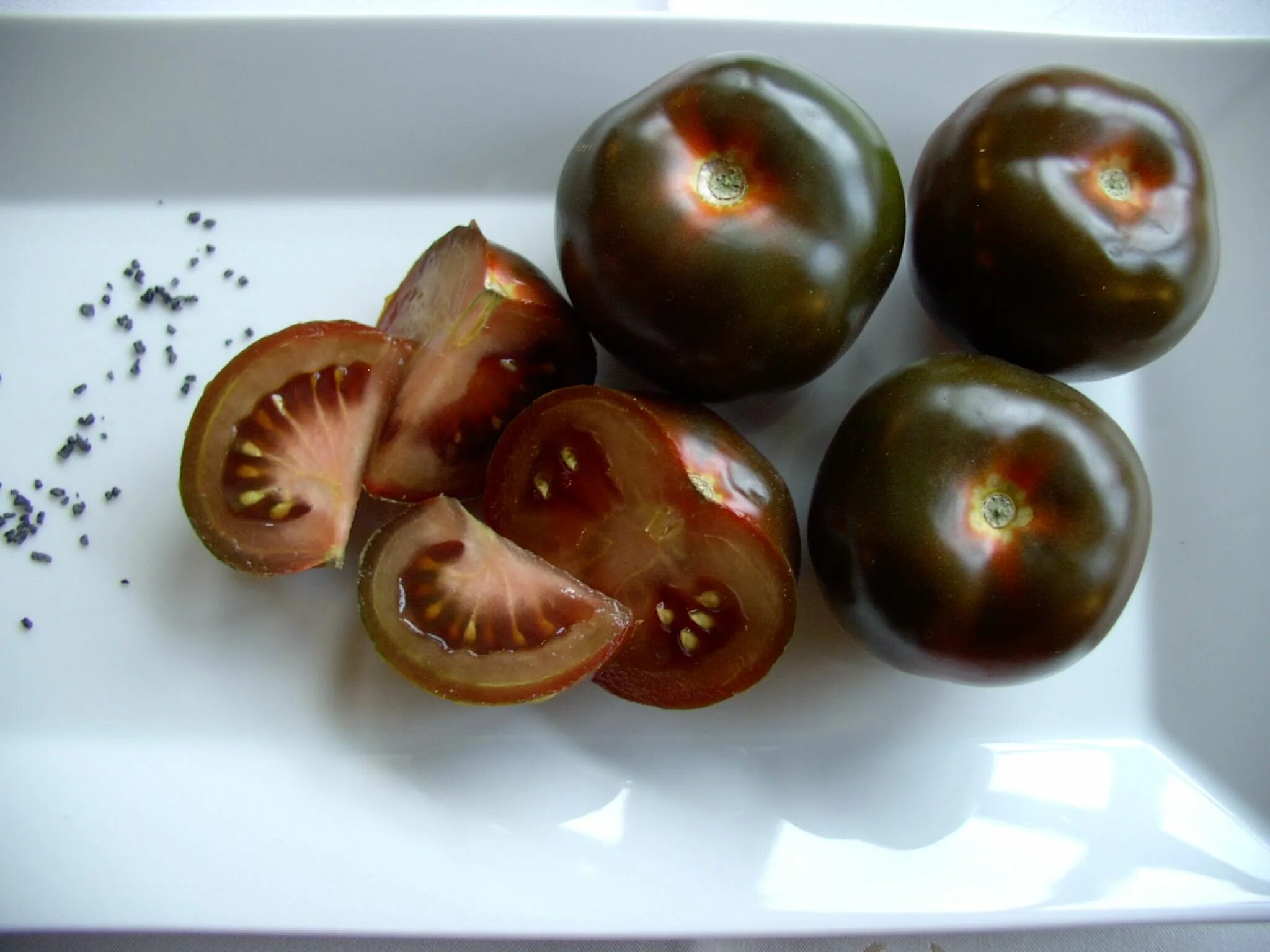 Kumato Heirloom Tomatoes Information, Recipes and Facts Tomato, Kumato, Heirloom