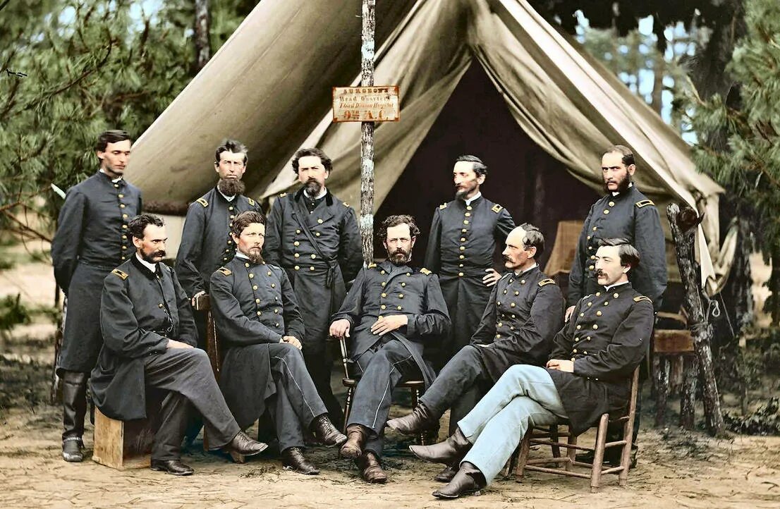Act order. Фото гражданской войны в США 1861-1865.
