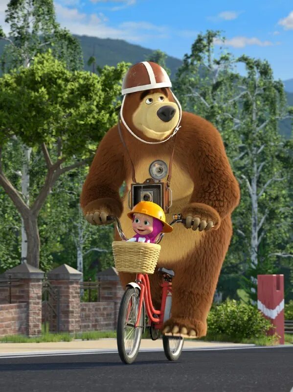 маша и медведь скажите ой полностью