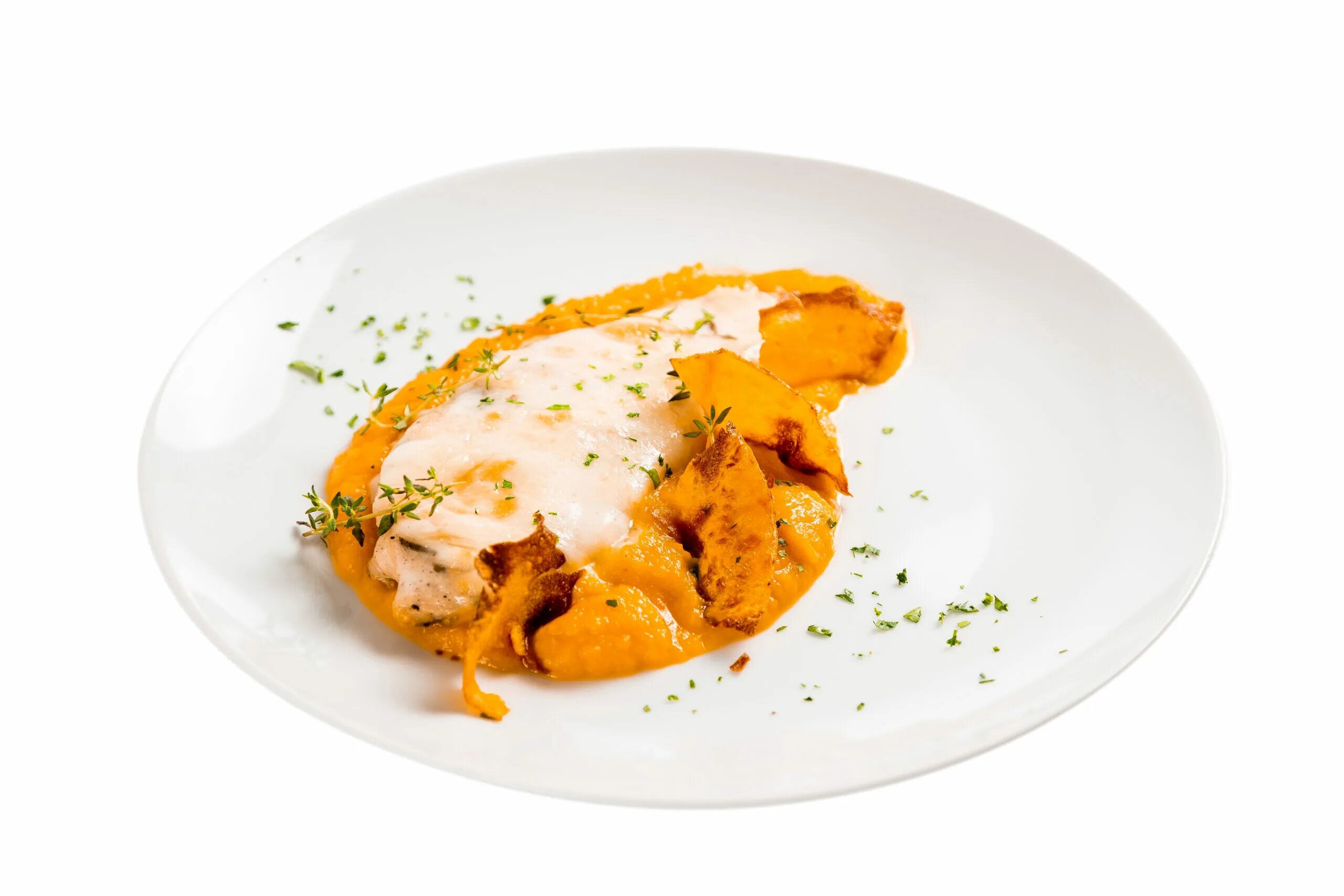 Утиная грудка с запеченной тыквой. Куриная грудка с тыквой. Kurczak curry. Грудка с тыквой. Индейка запеченная с тыквой и кабачком.