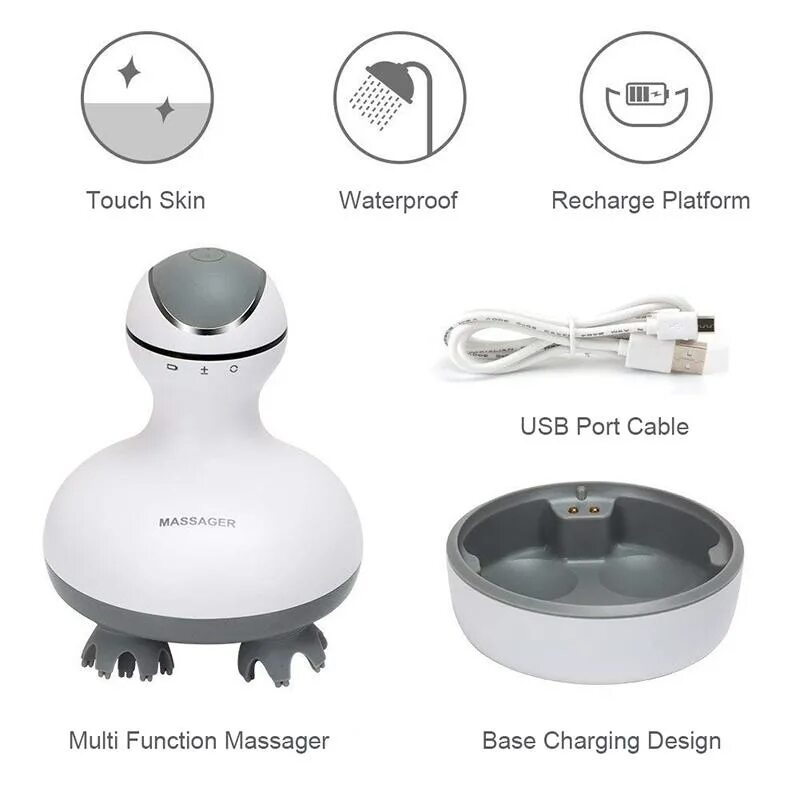 Smart scalp massager. Smart scalp massager
