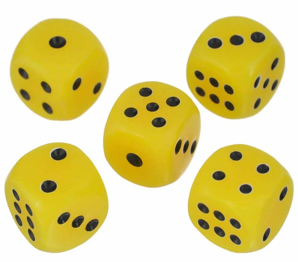 7 игральных кубика