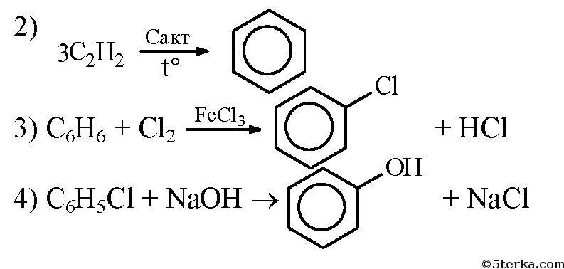 Фенол с метаном. Бензол плюс ацетилен реакция. Толуол из хлорбензола. Бензол плюс метан. Бензол хлорбензол реакция.
