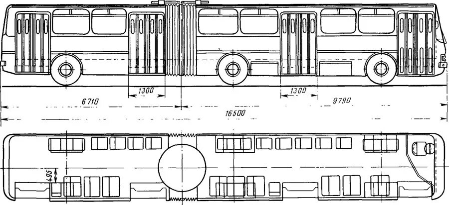 Какая длина автобуса. Икарус 280 чертеж. Икарус 250 габариты. Автобус гармошка ЛИАЗ габариты. Икарус 280 габариты.