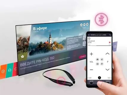 Как подключить lg через блютуз