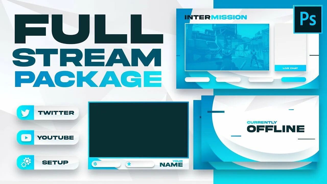 Streaming package. Stream package. Flat Stream. Streamos – Stream Pack. Sharp Stream package..