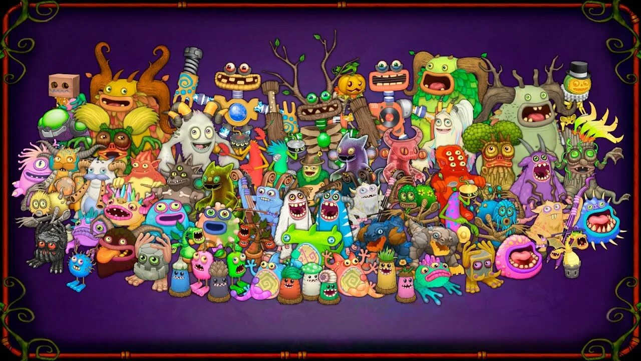 Monsters collection. Май сингинг монстер монстры. my singing monsters монстры. май сингинг монстер монстры острова растений. эпические монстры my singing monsters.