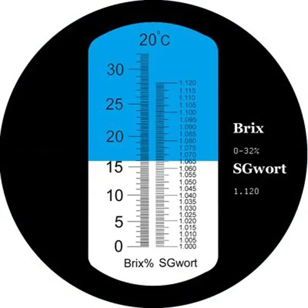 Brix рефрактометр таблица. Рефрактометр шкала Brix. Рефрактометр Brix 0-18 калибровка. Рефрактометр Brix для измерения сахарозы mil.