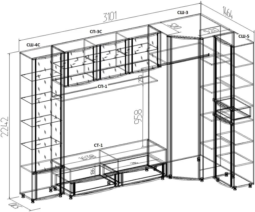 стенка самба-13 габариты. стенка ронда цср. шкаф стенка размеры. угловые гостиные размеры. угловая стенка.