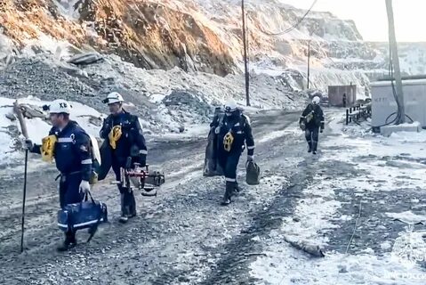 Горняки в амурской