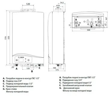 Газовый водонагреватель инструкция
