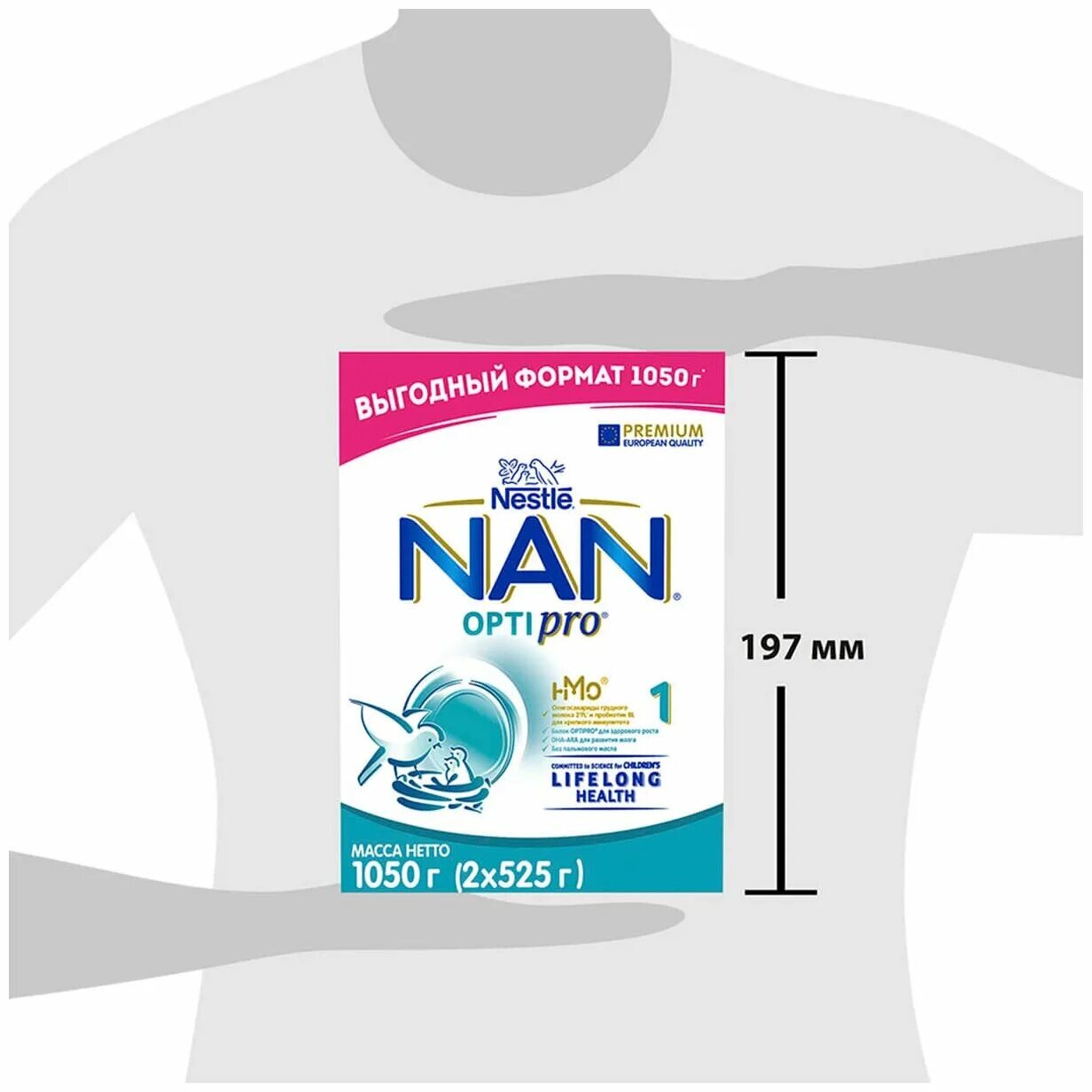 Nan nestlé 1 optipro с рождения