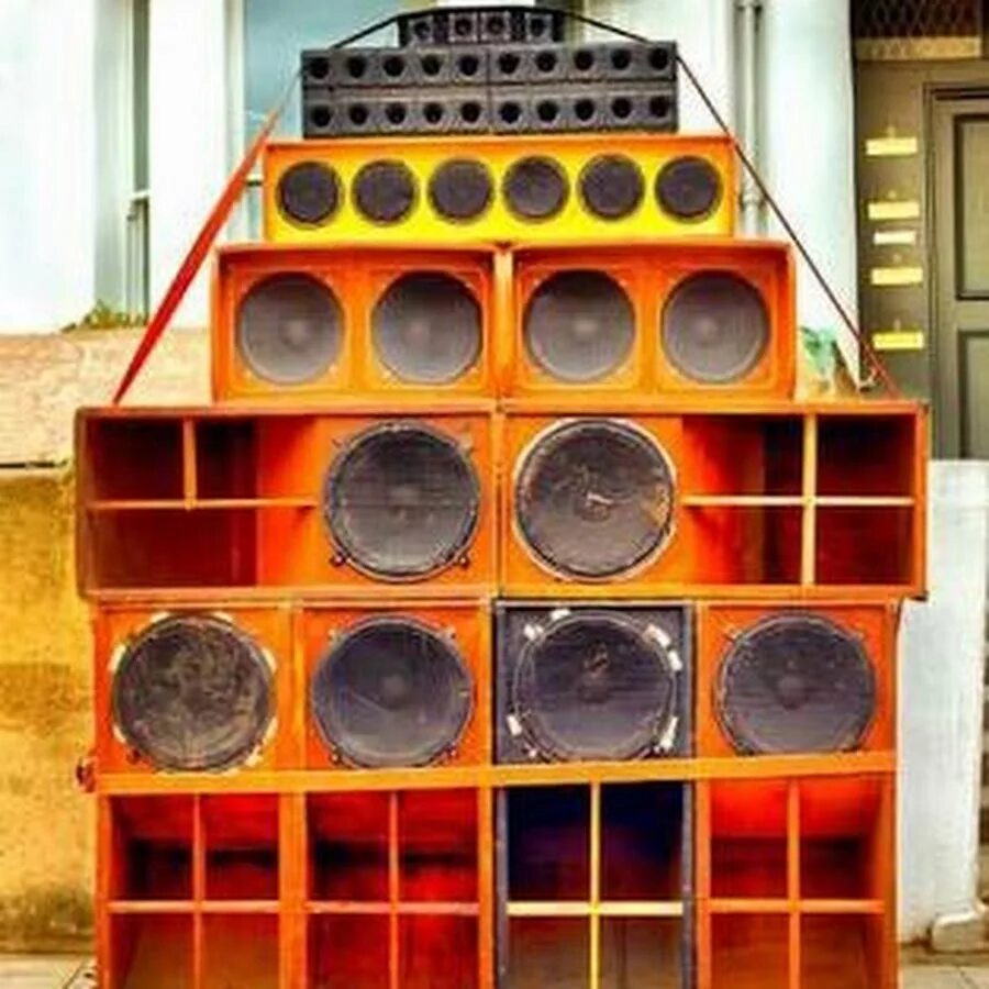 Колонка пирамида. 1. Jamaican sound system. Звуковая система. Саунд система ямайка.