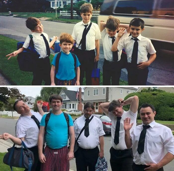 Люди в детстве и взрослые. Прикольные семейные фотосессии. Люди повторили свои детские снимки. Смешные семейные фото старые. Фото спустя годы.