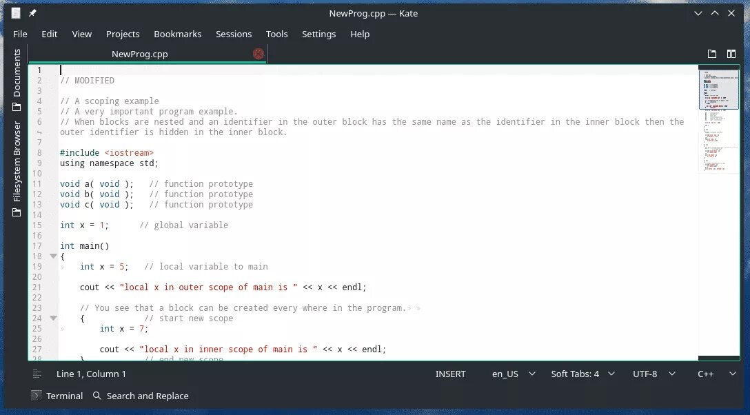 Config cpp. Переменные в main. Main in main. The vim has you.