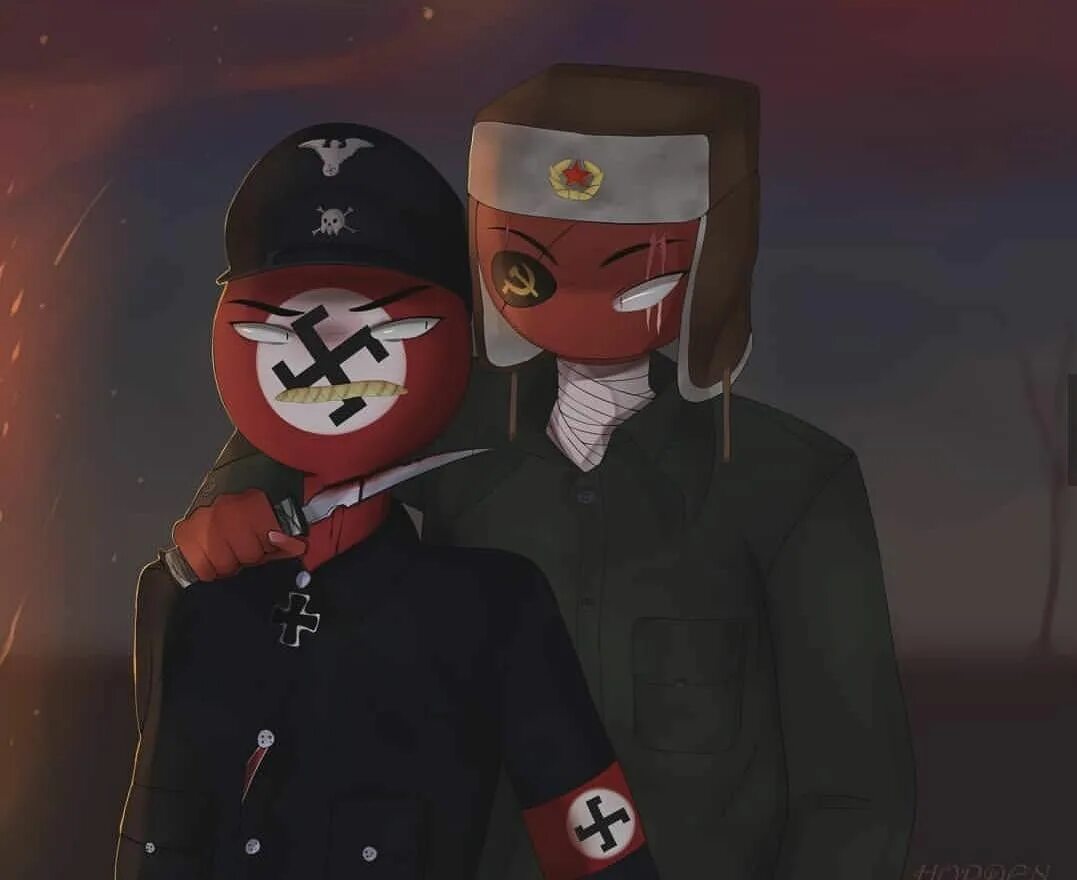 Рейх Countryhumans. 3 Рейх и СССР кантрихуманс. Кантрихьюманс СССР И Рейх. Кантрихуманс СССР И Рейх.