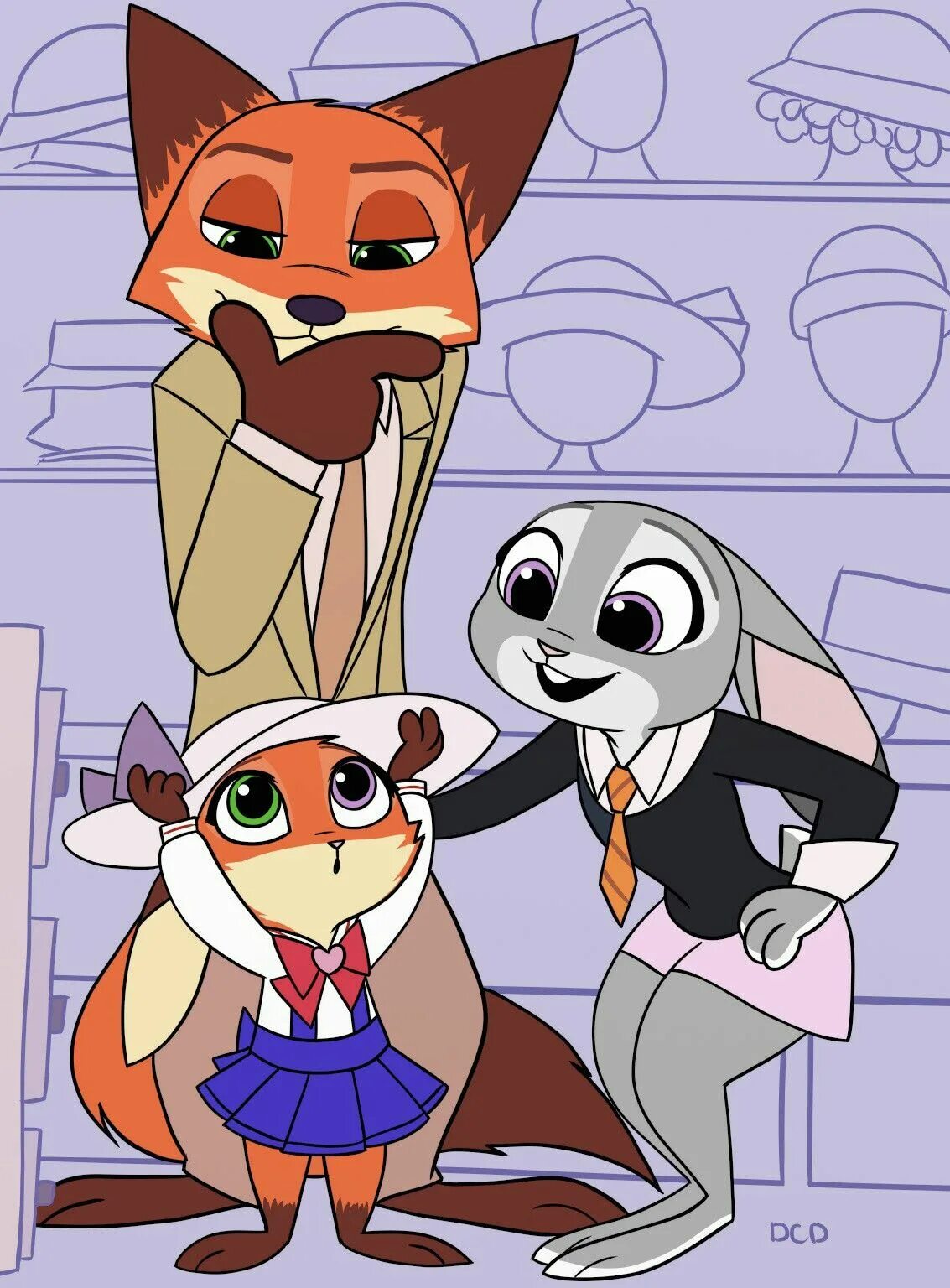 Judy and nick by gasprheart full