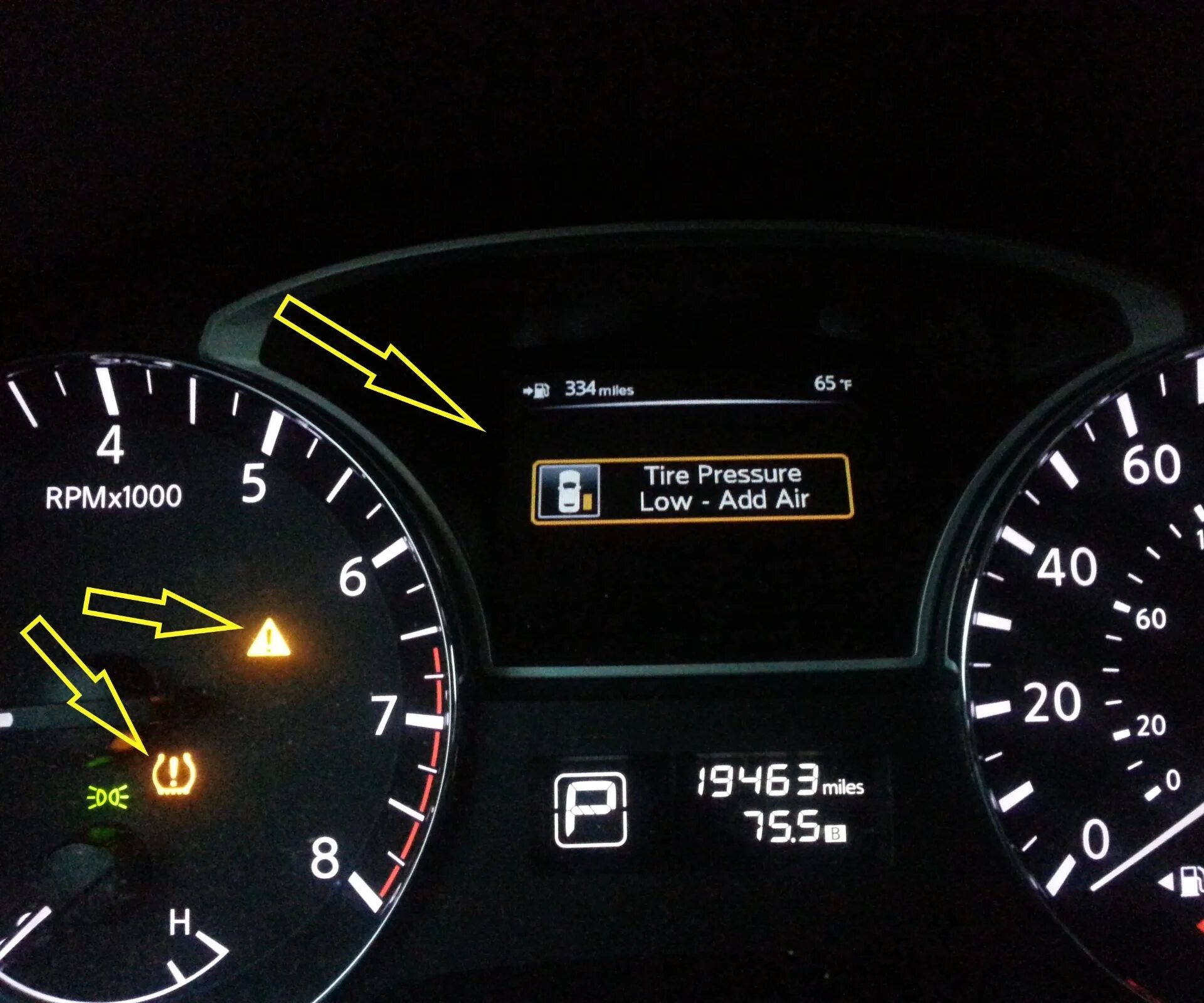 Ошибка tpms