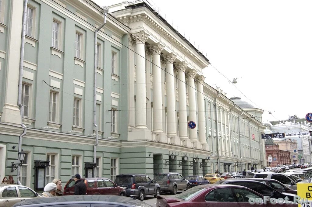 Дом союзов архитектор. Дом союзов большая дмитровка 1.