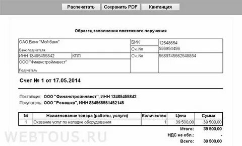Срыв погрузки без ндс