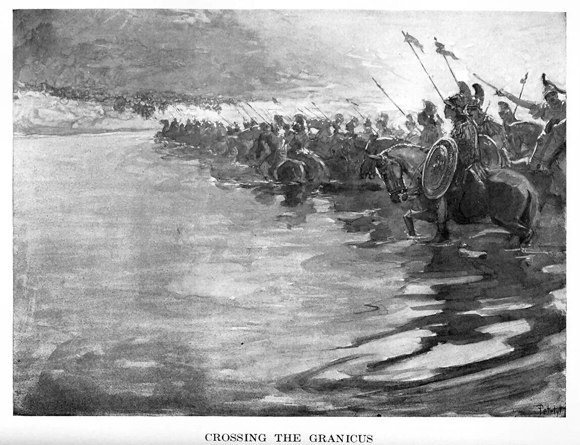 334 Г до н э битва на реке Граник. Battle river