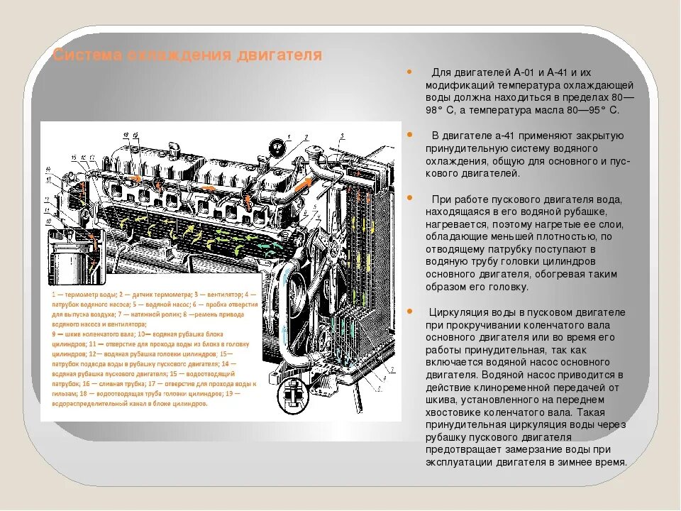 Циркуляция охлаждения МТЗ 82. Двигатель а 41 система охлаждения двигателя. Система охлаждения дизеля трактора. Починка системы охлаждения трактора МТЗ 80. Охлаждение двигателя мтз