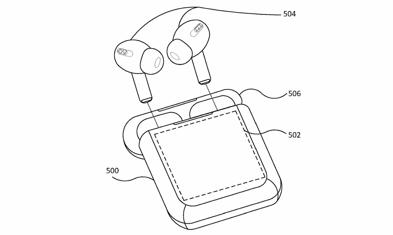 �� Apple запатентовала версию AIRPODS С сенсорным экраном на футляре. AIRPODS кейс с экраном. Apple AIRPODS Pro схема. Apple запатентовали сенсорный чехол для AIRPODS.