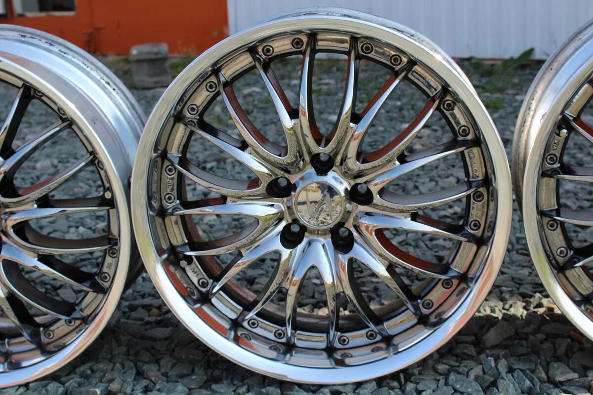 3. Диски хром с полкой r18 5x114. 3. Xxr 527 r18. 3.