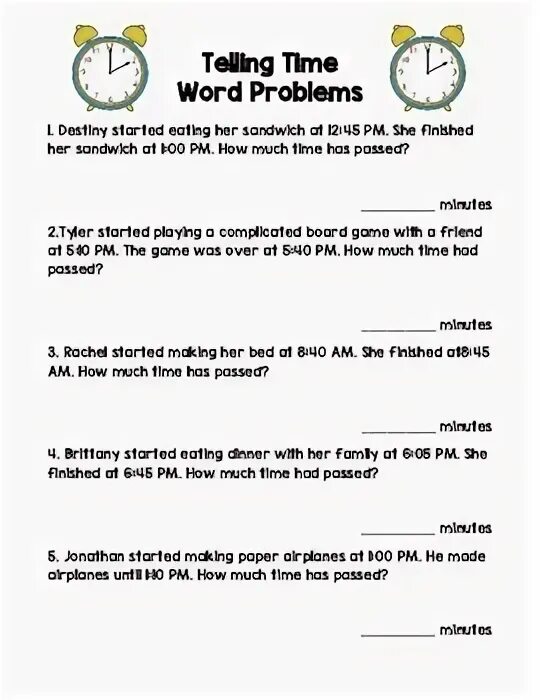 Telling the time am PM. Time Word problem. Time elapsed Word problems. Time Word problem Worksheet.