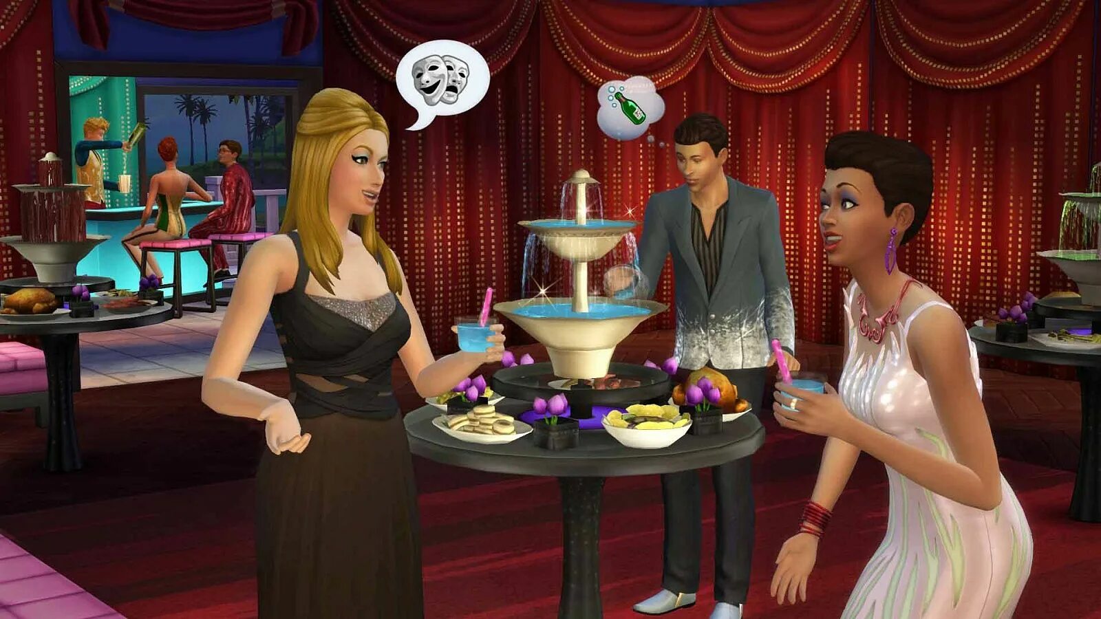 The SIMS™4 роскошная вечеринка. Симс 4 роскошная вечеринка. Luxury Party stuff SIMS 4. The SIMS 4: роскошная вечеринка каталог. Симс 4 разговоры