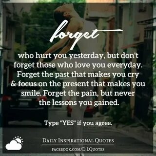 Who you yesterday