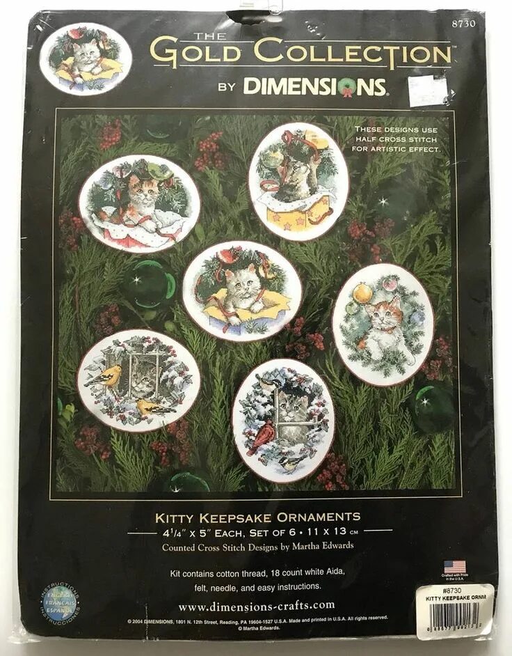 The new dimensions. Dimensions 08730 kitty keepsake ornaments. дименшенс gold collection. dimensions kitty keepsake ornaments. kitty keepsake ornaments.