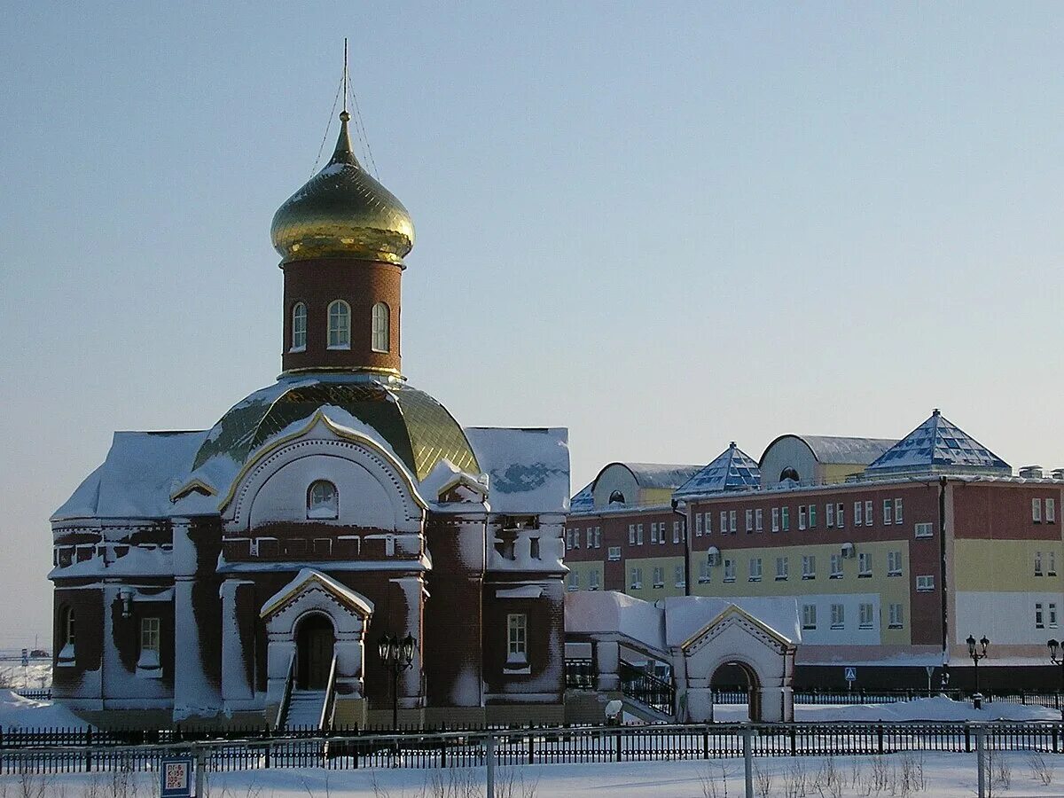 Ямбург (Ямало-Ненецкий автономный округ). Церковь п. Ямбург. Посёлок Ямбург Надымский район Ямало-Ненецкий автономный округ.