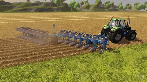 Farming simulator вспашка