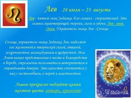 23 августа лев или дева по гороскопу