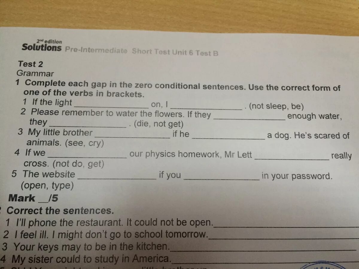 Gapped sentences. Each gap. Complete gapped sentences. Complete the 1st conditional sentences with the verb in Brackets карточка. Complete the Zero conditional sentences.