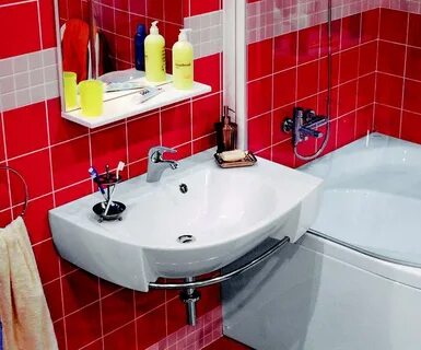 Ванной около раковины