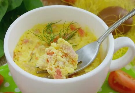 Быстрый завтрак в микроволновке